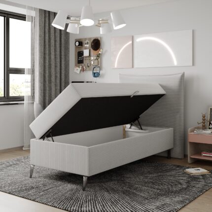 łóżko młodzieżowe z pojemnikiem