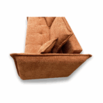 kanapa brzoskwiniowa szczegóły i detale w pięknym brzoskwiniowym odcieniu