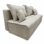 Kanapa dwuosobowa z funkcją spania Maylo/Beżowa