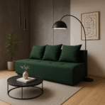 Kanapa tapczan młodzieżowy z funkcją spania/Zielony